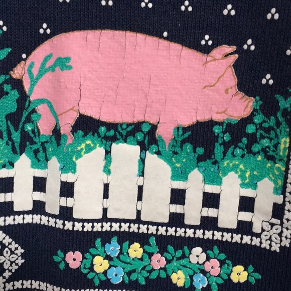 FINAL MARKDOWN LADIES fruit of the loom country chic sweatshirt large - Picture 3 of 7